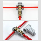 T-type Quick Terminal Block Quick Electrical Cable Splice High Power Fast Connector Wire Connector Electrical