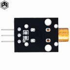 1PCS  KY-008 650nm Laser sensor Module 6mm 5V 5mW Red Laser Dot Diode Copper Head for arduino DIY Kit
