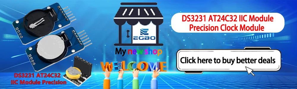 DS3231 AT24C32  SD3078 IIC Module Precision Clock Module DS3231SN for Arduino Memory module