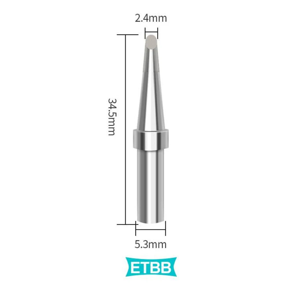 Weller ET Series ETD ETB ETA Soldering Iron Tip Copper Lead-Free for WES50 51 Soldering Station Welder For PES51 LR21 Handles