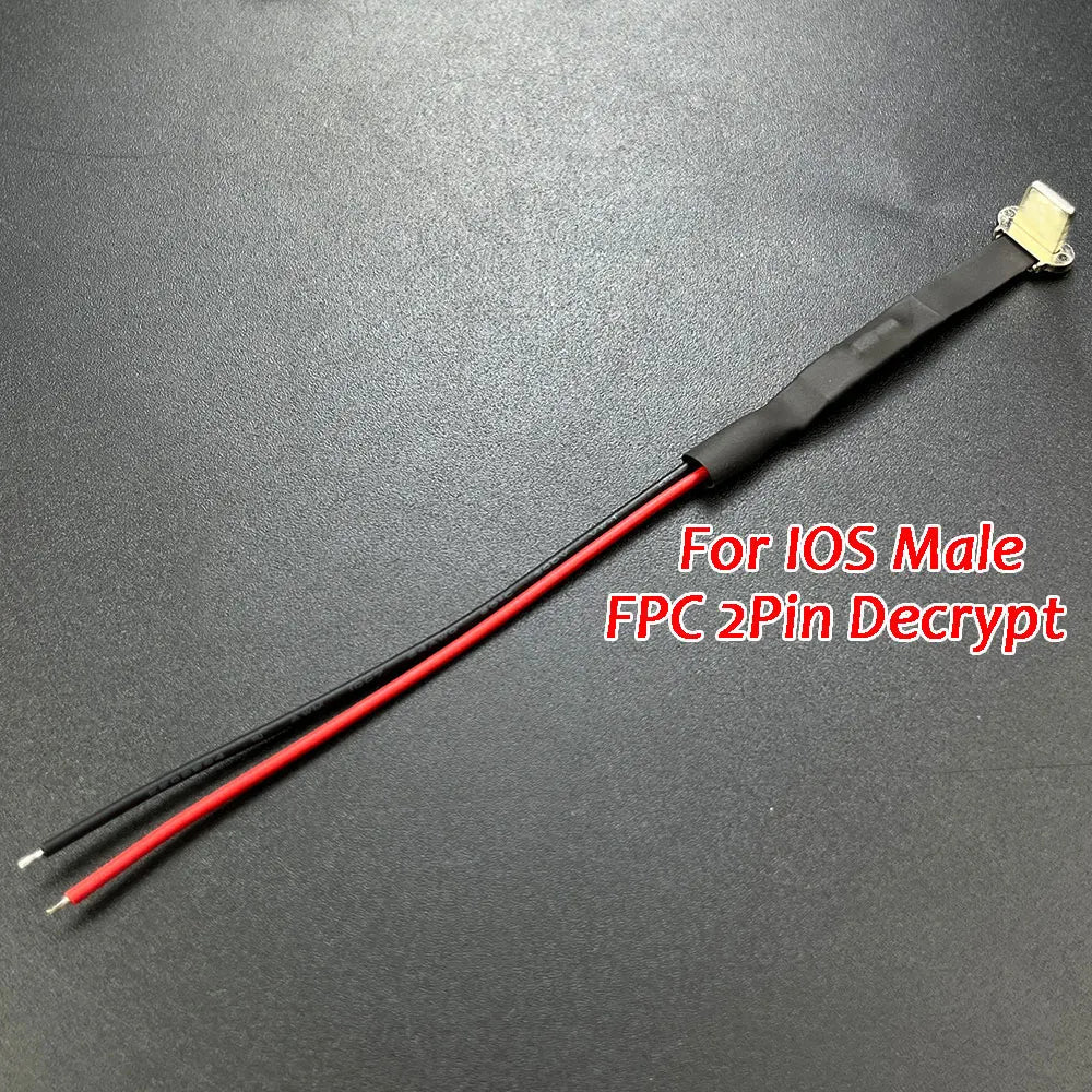 Type-C Micro USB Connector FPC 2Pin 3Pin W/ Resistor R1 Soft Flat Cable Male Charging Cable Fast Charge Wire Extention For Phone