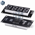 TM1637 LED Display Module 4 Digit Time Indicator Tube 7 Segment Digital Indicator Tube 0.56 Inch Digital LED Module