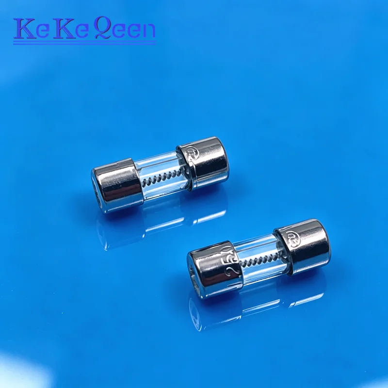 200pcs 3.6*10mm 3.6x10 250V F1A F2A F5A Fast Glass Fuse Without Lead Wire 3.6*10 Glass Slow Fuse T1A T2A T5A New Free Shipping