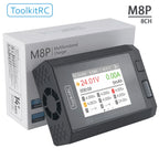 ToolkitRC M8P Intelligent Charger 1-8S 600W 20A Remote Control Car Aviation Model Aircraft Lithium Battery FPV Fast Charging