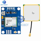 NEO-M8N/NEO-6M GPS Module (GY-GPSV3): Compatible with APM 1.65/2.56, Pixhawk V2.4.5 & MWC Controllers – 3.6V Operating Voltage