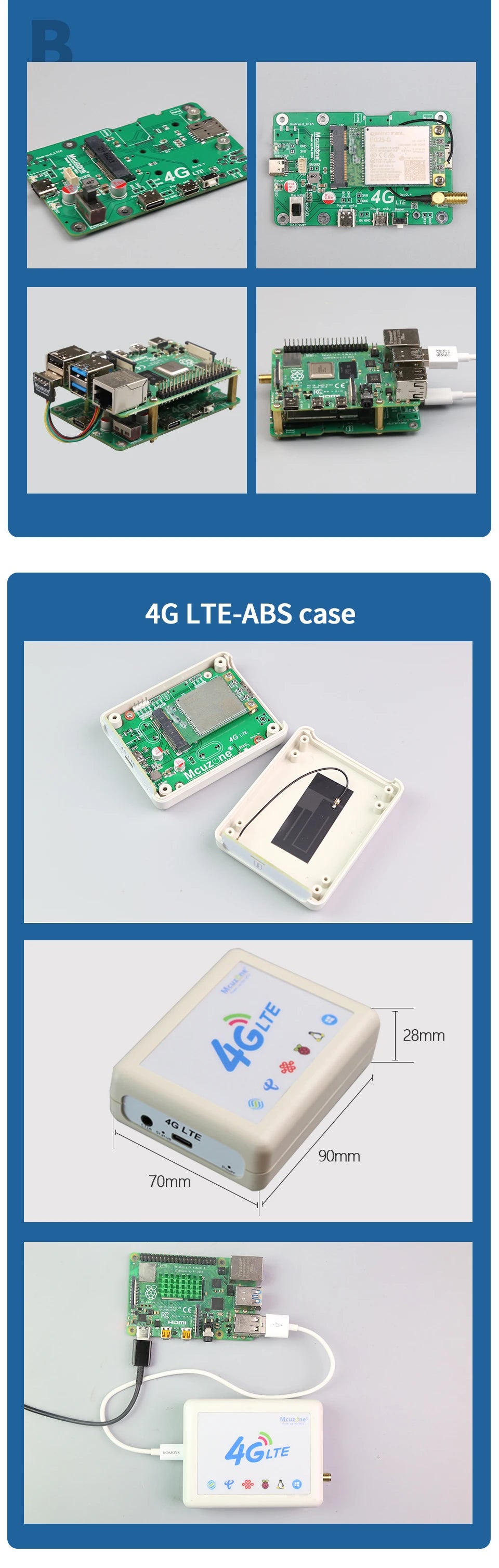 Quectel EG25-G Global BAND 4G LTE WCDMA GSM GPRS, for Raspberry Pi Rockchip ARM Android Linux Wince Windows  Quectel EG25