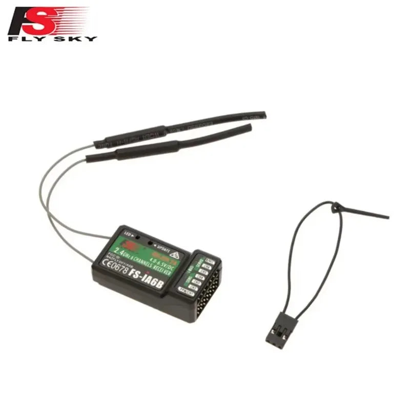 Flysky FS-i6 FS I6 2.4GHz 6CH RC Transmitter Radio Systems Controller FS-iA6B Receiver for RC Helicopter Plane Quadcopter Glider