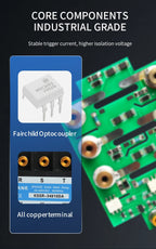 KANE DC-AC 3-Phase Solid State Relay 3-SSR 10A-200A KSSR 3~32VDC-24~480VAC Control 40AA 40DA KSSR Epoxied Protection