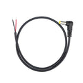 DC 5.5*2.1 / 5.5*2.5 Male 90 Degree Right Angle Connector Power DIY Cable Charging Line Monitoring Power Extension Wire