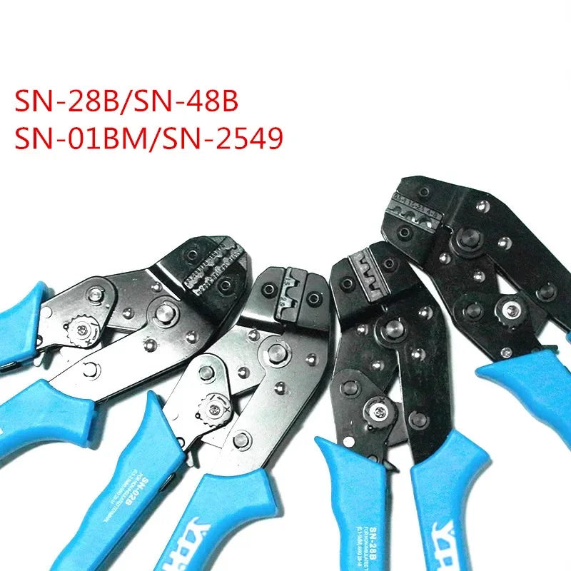 SN-2549 SN-28B SN-01BM crimping plier for PH 2.0, XH2.54, JST, 2510 servo connector plug, D-SUB connector Multi-tools crimper p