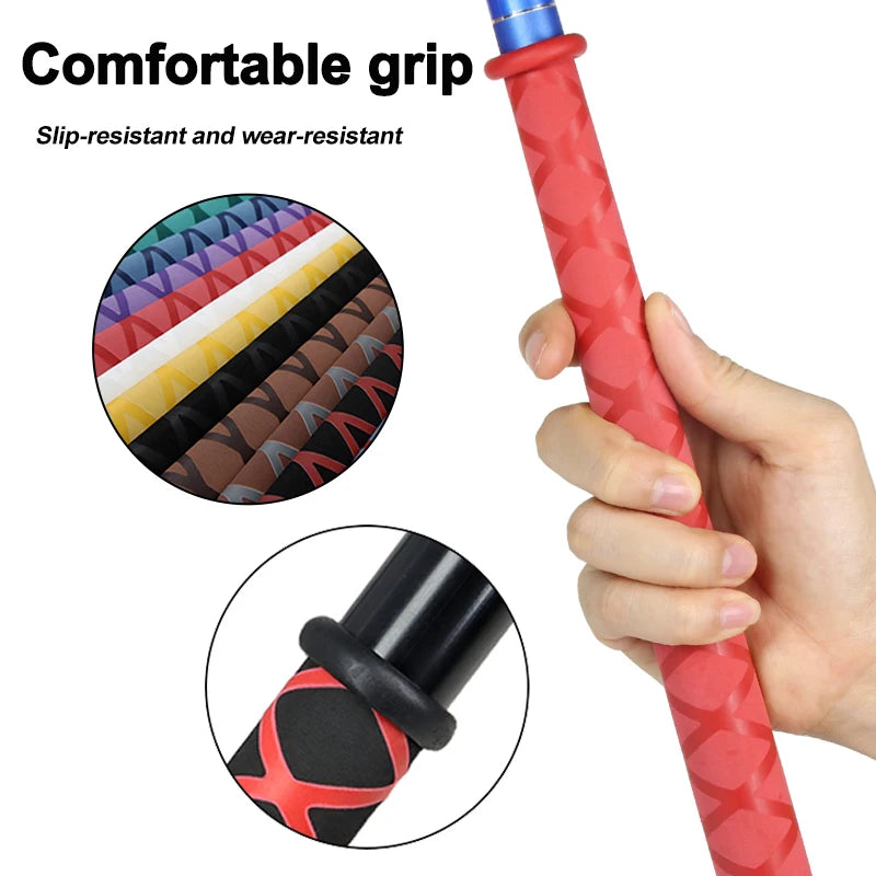 Anti-Slip Heat Shrink Tube ID 15mm - 60mm Handle Grip Repair Tool Protective Tubing Non-slip Insulation Sleeve for Fishing Rod