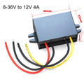 8-36V 19V 30V to 24V 12V 1A 2A 3A 4A Buck Boost DC-DC Converter Stabilizer Step-down/up Voltage Regulator Car Boat Power Supply
