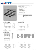 30pcs 2.54mm 2x40P Double Dual Row PCB Straight Rohs Gold L8.5-11-13-15-17-19-21-23-30-40mm Long Short Male Pin Header Connector