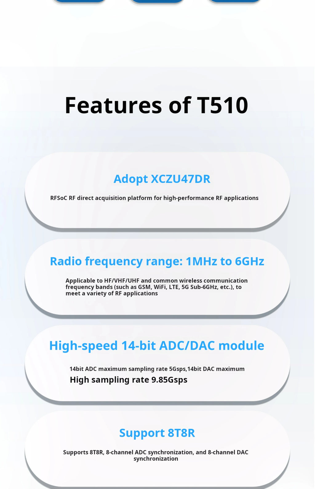 MicroPhase ANTSDR-T510 FPGA Board -chip board store