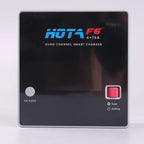 HOTA F6 QUAD-CHANNEL SMART Charger DC1000W 4*15A for Lipo LiIon NiMH Lipo Battery Balance Charger Discharger with USB 45W Type-C