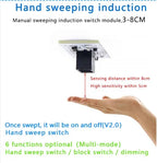 Touch Switch Capacitive Module PIR Motion Sensor 5V-24V 3A LED Dimming Control Lamps Short Distance Scan Sweep Hand Sensor
