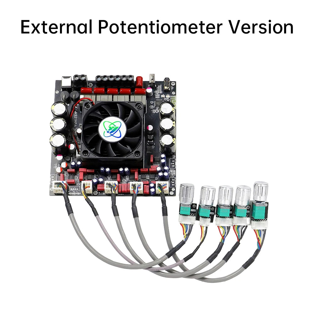 TPA3255 Class D Amplifier Bluetooth Audio Amplifier Board 300W*2+6000W 2.1 Channel 3D Surround Sound Subwoofer