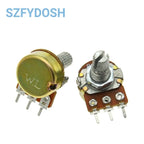 WH148 Single Joint Amplifier Potentiometer  10K 20k 50k 100k 500k..... L: 15MM