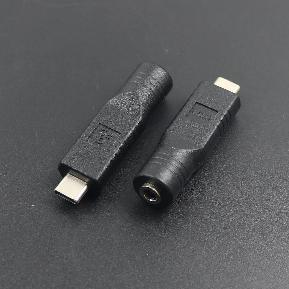 PD USB Adapter C Type C Male To 4.0*1.7 5.5*2.1 5.5*2.5 7.4*5.0 7.9*5.5mm Female Plug Converter DC Power Jack Connector
