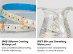5m 12V 24V 5050 RGBCCT 5 in 1 LED Lights RGB WW CW 2700 - 6500K Strip Light RGBW RGBWW RGBCW 6pin Ribbon 30 60 LEDs/m IP30 65 67