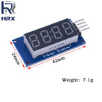 TM1637 LED Display Module For Arduino 7 Segment 4 Bits 0.36 Inch Clock RED Anode Digital Tube Four Serial Driver Board Pack