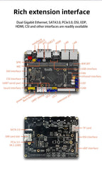 Youyeetoo YY3568 ARM AI Dev Board Rockchip RK3568 Quad Core A55 Motherboard Dual Gigabit Ethernet WiFi6 Android11 Debian Support