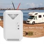 12V Gas Detector Natural Gas Alarm Sensor Propane Butane LPG Natural Motor Home Marine