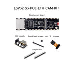 ESP32-S3-ETH /ESP32-S3-POE-ETH Ethernet Development Board ESP32 S3 ETH10/100Mbps PoE module OV5640 CAM built-in Type-C interface