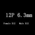 1Set 6.3mm 1/2/3/4/6/8/12P/14 pin Automotive 6.3 Electrical wire Connector Male Female cable terminal plug Kits ebike car