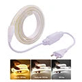 DC 5V LED COB Strip Light USB High Density Linear Lighting 320LED Flexible Tape Lights Warm Natural White Red Blue Green Decor
