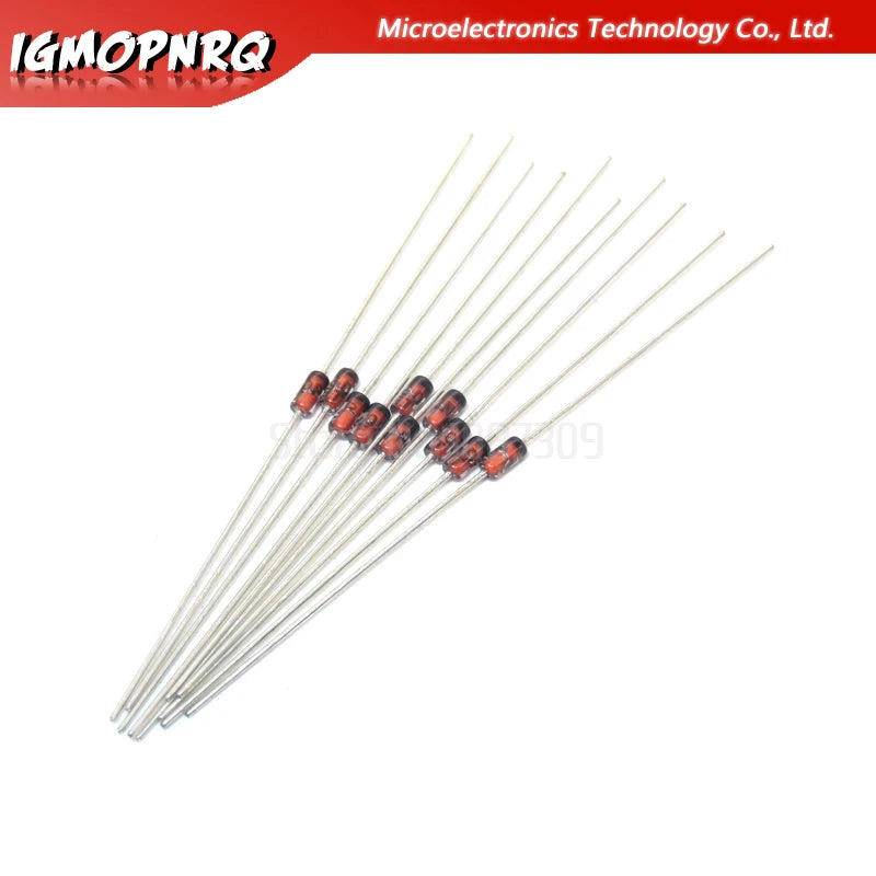 100pcs 1N4733A 1N4733 DO-41 1W 5.1V Zener diode new original