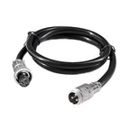 1m 2m 3m Extension Wire GX12 2 3 4 5 6 7 Pin AC DC Electric Cable Automotive Connector M12 Adapter Aviation Female Male Plug