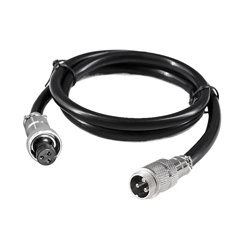 1m 2m 3m Extension Wire GX12 2 3 4 5 6 7 Pin AC DC Electric Cable Automotive Connector M12 Adapter Aviation Female Male Plug