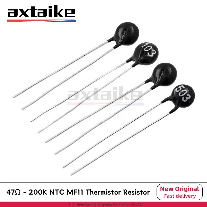 20PCS NTC MF11 Thermistor Resistor 103 502 503 47R - 150K 50R 100R 470R 500R 1K 2.2K 5K 10K 20K 30K 47K 50K 100K 50 100 470 Ohm