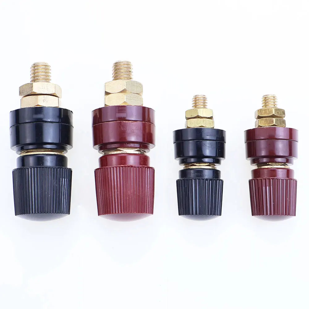 1/2PCS 6mm 8mm Brass Posts Terminal Blocks Power Supply Terminals M6 M8 Welding Machine Inverter Post Connector Car Accessories