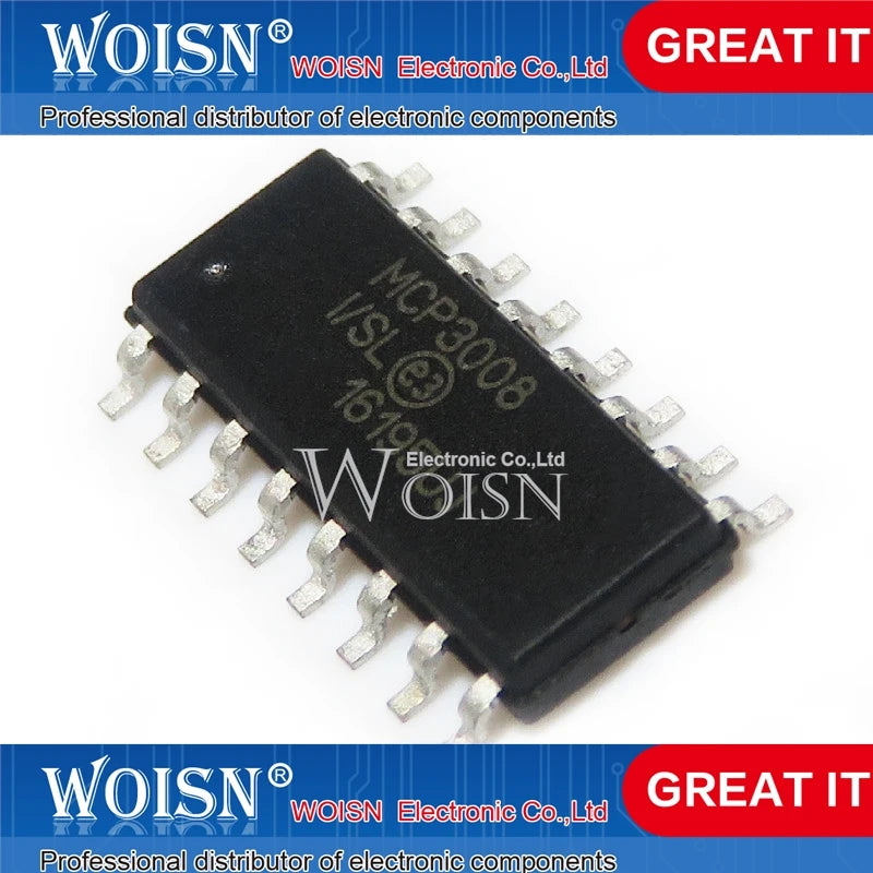 Small Batch 1-5-10pcs MCP3008-I/SL MCP3008  Price discounts Spot supply