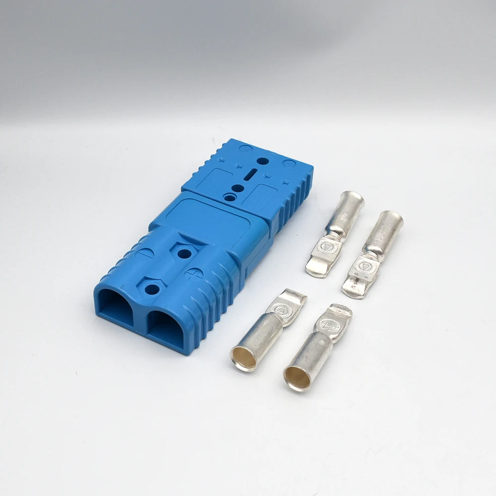 2PCS  50A 120A 175A 350A 600V Plug Cable Terminal Battery Power Connector Kit Quick Plug Battery Charging Connector