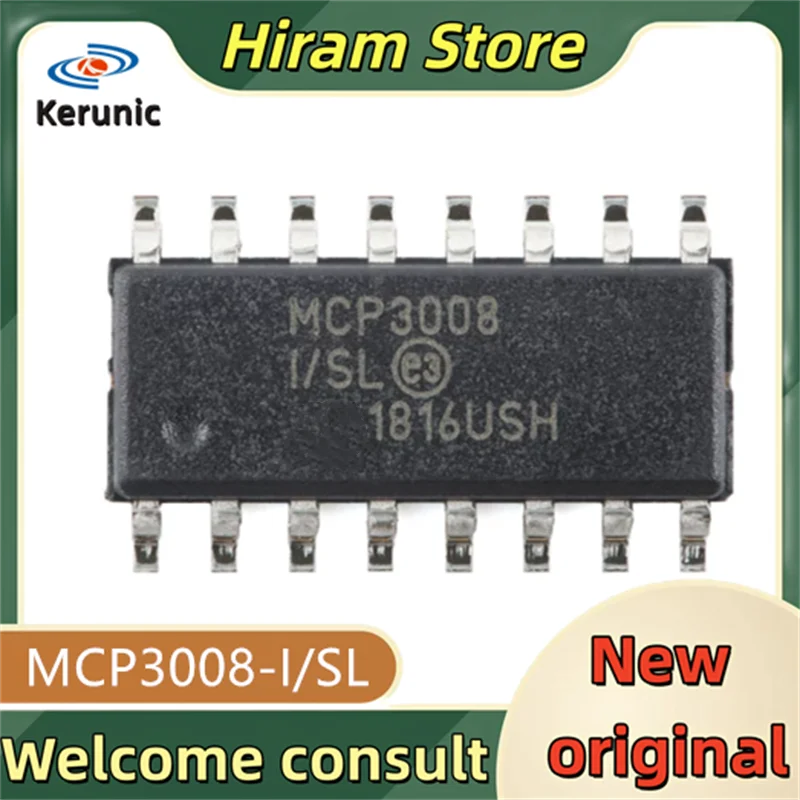 5PCS MCP3008I/SL New and Original MCP3008-I/SL MCP3008-I MCP3008 3008