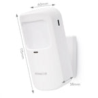 3Pcs E1 433MHz Wireless Pet-Immune PIR Detector (for the Pet≤15KG) For HOMSECUR 433MHz 4G Tuya WiFi Home Burglar Alarm System