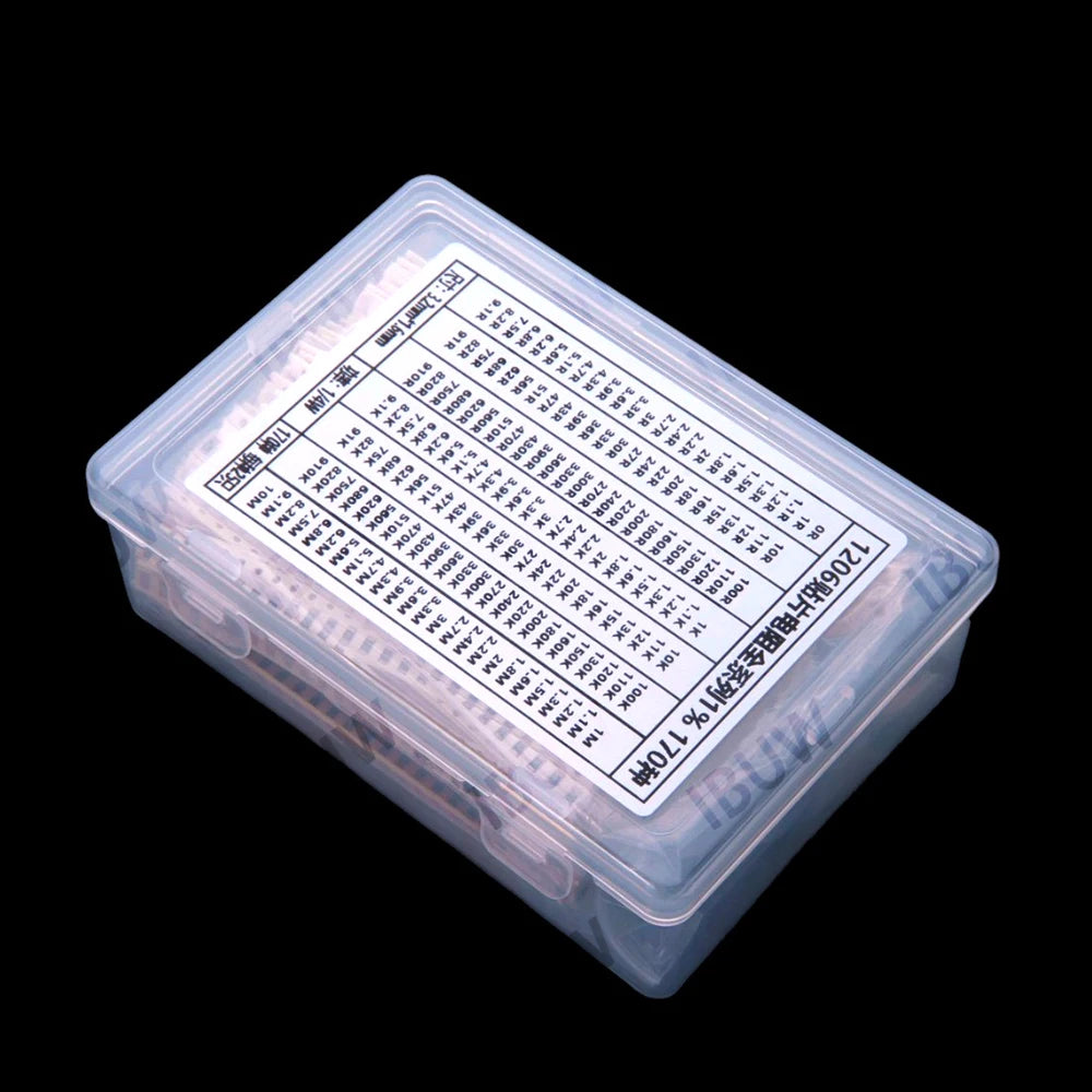 170/146/60Values 4k 0603 0805 0402 1206 SMD resistor sop 1% Each 50PCS Each 25PCS 5k 1k 2k 3k