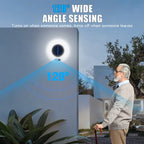 Foldable LED 120° Solar Light Outdoor Wall Lamp Waterproof Spotlights Lamp Motion Sensor Solar 3 Modes Street Light Garden Decor