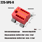 Fixed Modular Wire Connectors Compact Splicing Lighting Push-in Multi Link Terminal Block 1 in Multiple Out 225 Series 1
