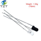 F3 3MM 940nm LEDs infrared emitter and IR receiver diodes each 5pcs Infrared to tube For arduino