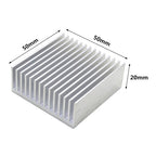 Extruded Aluminum Heatsink Radiator Heat Sink Cooler for Electronic LED Chip Cooling Heat Dissipation