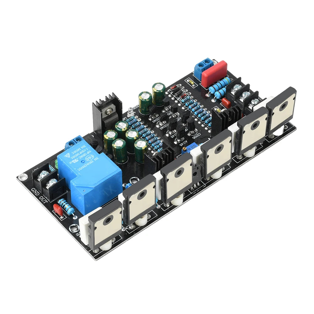 300W Mono Power Amplifier Board 1943+5200 Hifi High-Power Audio Amplifier Board With Speaker Protection