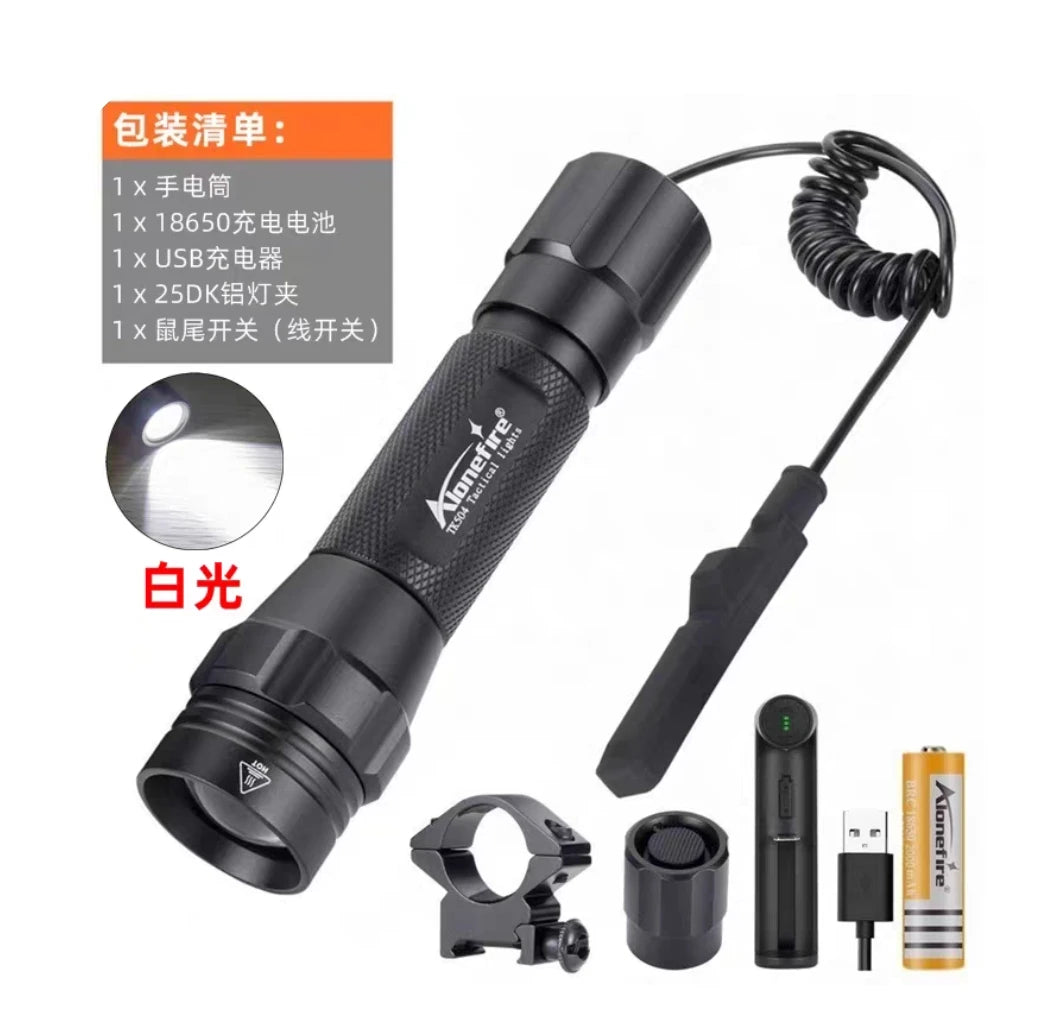IR850nm&940nm Latest infrared LED Zoom High Bright Night Vision Infrared Fill Light Tactical Hunting Zoom Flashlight IR lighting