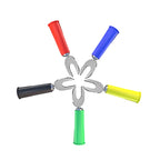Cleqee P1300 Series Multimeter Test Lead kit 4mm Banana Plug Cable Test Hook Clip Probe Alligator Clip Automotive Tool