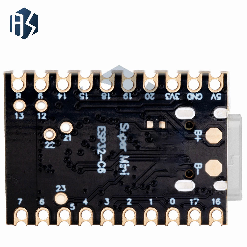 ESP32-C6 SuperMini Development Board Microcontroller Programming Learning Controller Core Board