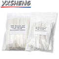 4000PCS 2000PCS SMD Resistor KITs 1% 5% 0402 0603 0805 1206 1210 10R 100R 220R 330 470R 10K 100K 80Values Resistance Sample Pack