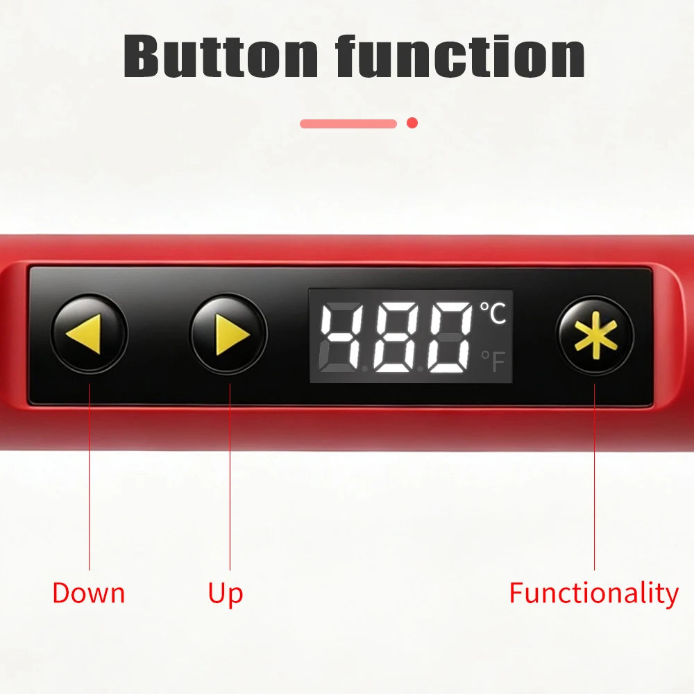 T12 Series T65 Digital Electric USB Soldering Iron Kit Set Mini Smart Adjustable Temperature Welding Tool 180-500℃ wireless